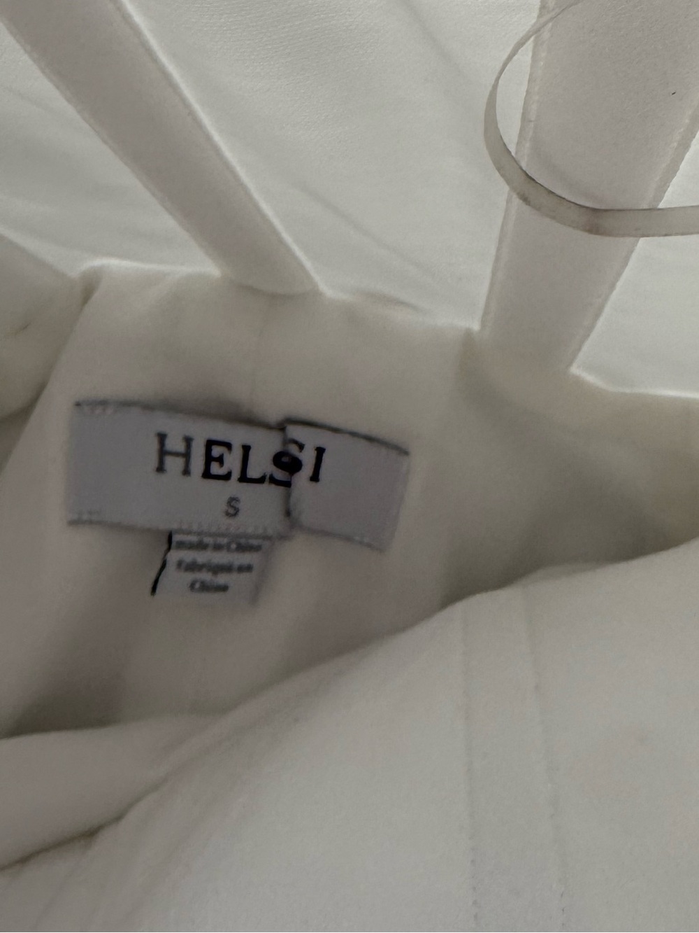 helsi kaia white 3d floral applique strapless midi bridal dress size small NEW - Picture 9 of 11